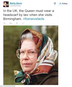 queen with headscarf birmingham